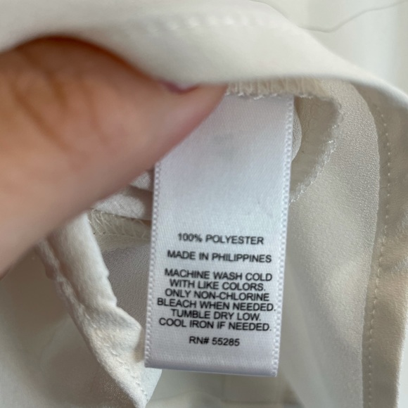 NWT Express V-Neck Button Down Sz. S - Picture 4 of 5